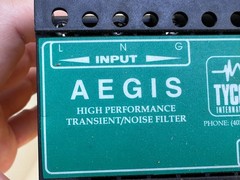 Tycor AEGIS AGS-120-10-X Transient / Noise Filter