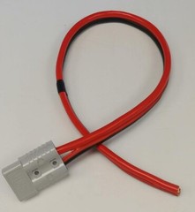 Quick 175 PRO Battery Cable Assembly HEAVY REAL 2 Ga AWG lug/terminal/clamp Gray