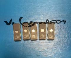 5 PCS IC M27C256B-12F1 – 27C256F EPROM UV 256kbit DIP-28 UV EPROM Erasable
