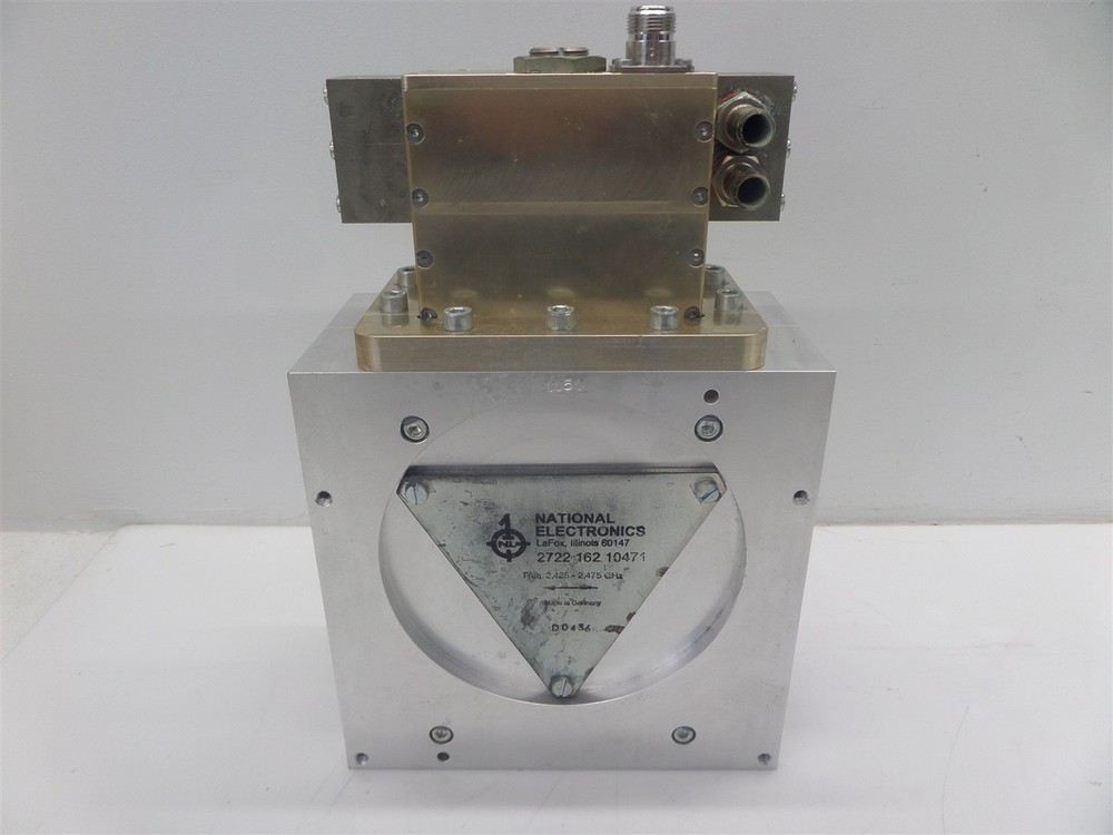 National Electronics 2722-162-10471 Waveguide Isolator 2.425-2.475GHz