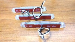 3 Super Bright 12/24 volt AC/DC Waterproof White LED Slimline Lights