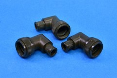 3 Glenair Circular MIL Spec Backshells Self Lock 90DEG 440FJ075NF1205