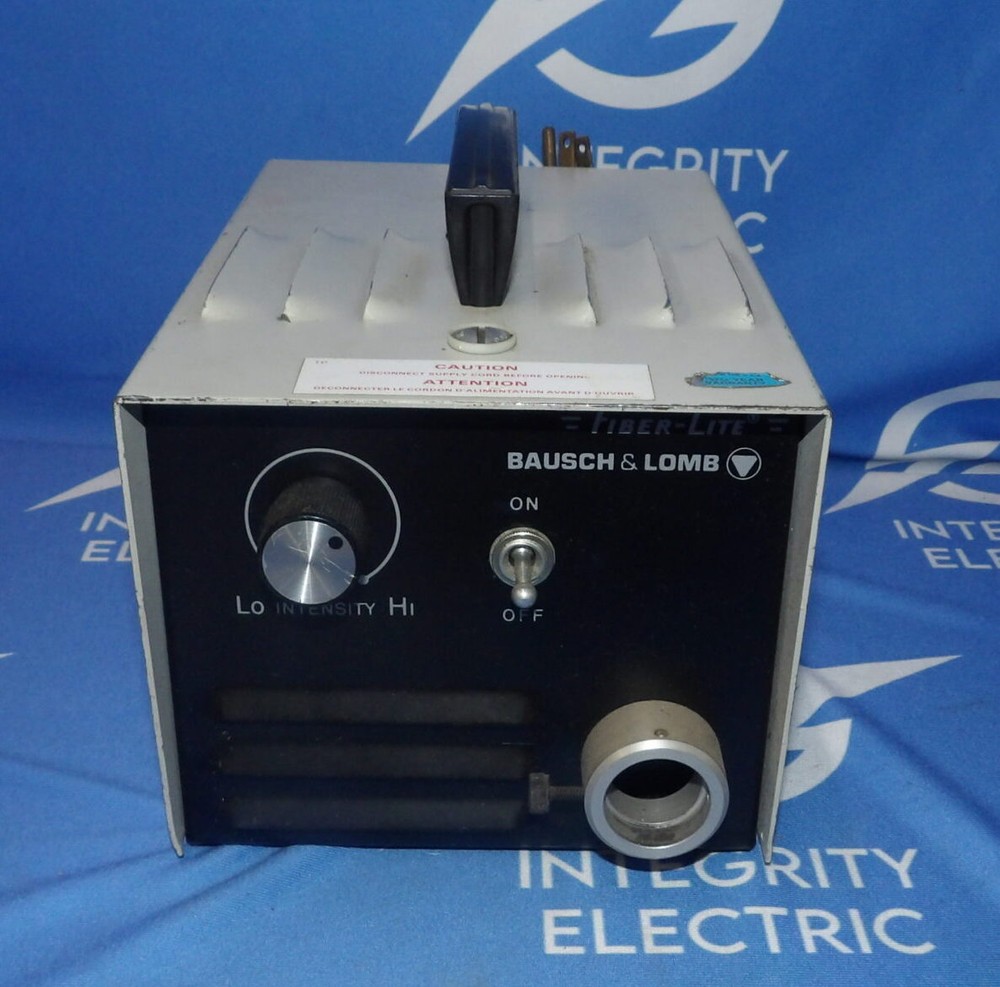 Bausch & Lomb Fiber-Lite 31-30-50 120VAC 200W Illuminator + 1 Year Warranty