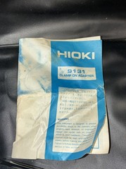 Hioki 9131 High Probe Clamp Meter AC -0- 1500A Used Untested. Comes W Case