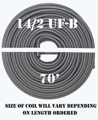14/2 UF-B x 70′ Southwire Underground Feeder Cable