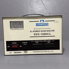 Hossoni SVC-1500A AC Automatic Voltage Regulator Servo Motor Control Used 220v