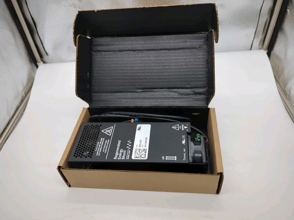 Teknic Regenerated Energy Shunt RES-225 New In Box With 5 Pin M12 Connector