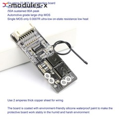 6S 7S 30A 50A BMS Board with NTC 3.7V Ternary Li-ion Battery Protection Board