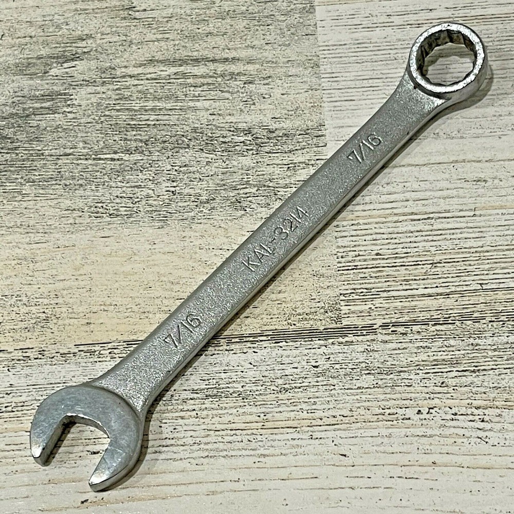KAL Tools ~ 3214 ~ 12pt ~ 7/16” Drop Forged Combination Wrench