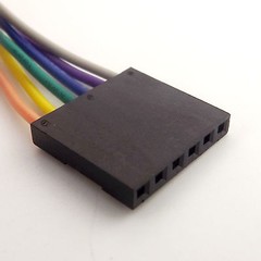 10x 30cm 1ft 6Pin -6Pin Connector Female to Female Dupont Wire Cable Line 2.54mm