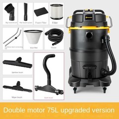 Industrial Vacuum Cleaner: High-Power, High-Suction Commercial Wet/Dry Vacuum
