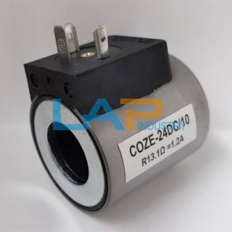 1Pcs New For COZE-24DC/10 R13.1Ω 1.2A Solenoid Valve Coil 24VDC Replacement