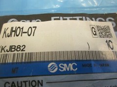 SMC, Male Connector, KJH01-07, New, Lot of 10