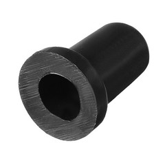 20 Pcs 5mm ID PVC Strain Relief Cord Boot Protector Cable Sleeve Hose Black
