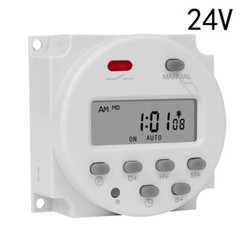 CN101S 1 Second Interval 5V 12V 24V 110V 220V Digital LCD Timer Switch 7 Days