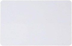 Plastic cards blank cards chip card ATMEL AT24C02 chip PVC white glossy