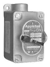 Appleton EFS175-F2, Exp Proof Tumbler Switch, Type Efs Front Lever Swt, 1 PC