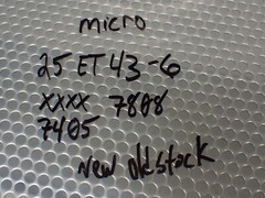 Micro Switch 25ET43-6 XXXX 7808 7405 Switch 28VDC Coil New No Box See All Pics