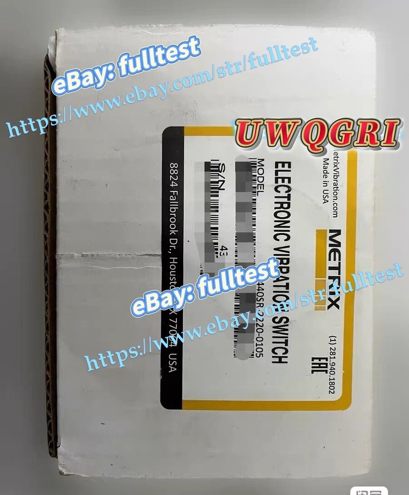 1PCS METRIX vibration transmitter, 440SR-2220-0105