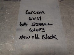 Corcom 6VJ1 Power Entry Modules 6A 250VAC New Old Stock (Lot of 3)