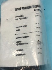 VARIAN L6281703 NW40 A/O PNEUMATIC VACUUM RIGHT ANGLE VALVE, 156453