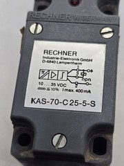 Rechner KAS-70-C25-5-S Capacitive Proximity Sensor 10–35VDC NPN Industrial