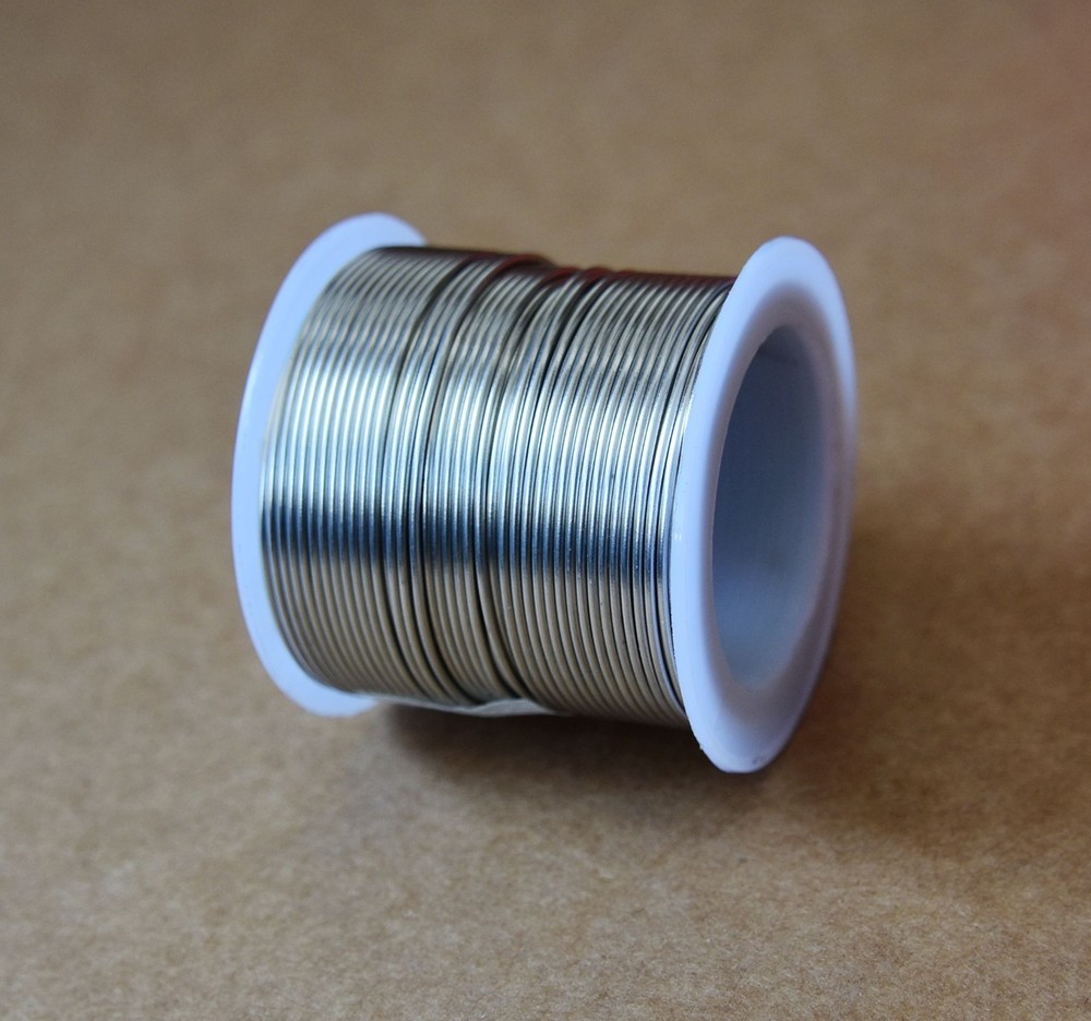 Tin1.0*20m 105g 20m 1.0mm Lead-Free Tin Wire Tin 99.3% Copper 0.7% solder weld