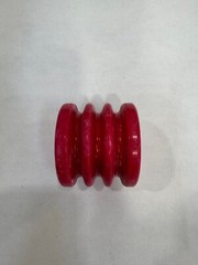 2″ H x 2-1/2″ W Glastic Bus Bar Standoff Insulator, 3/8″ Metal Center Post