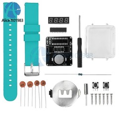 Electronic Watch DIY Kit LED Digital Tube Display Soldering Project Practice