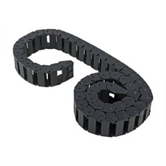 2PCS 1M Drag Chain Wire Carrier R28/R38/R55 Plastic Semi Close/Open Type Cable