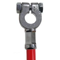 25-30cm 12V Battery Bridge Connector Cables 35mm² 240A With 2 Lead Terminal Ends