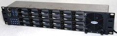 Clear-Com ClearCom V Series Panel V24L4D 24CH Intercom & AC Adapter Works Great