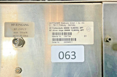Trumpf Huttinger Elektronik 1597794 RF Driver Stage 2000 W (TBI)