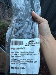 ConcealFab Pim Shield Cable Strap 900443-16-50, Acetal, 1/2″ x 16″, 50-Pack