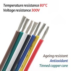 UL1007 PVC Flexible Electronic Wire 16AWG – 30AWG Stranded Cable 50/100Meter