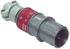 NIB – Appleton – CPP516 – 20A, Two-Wire, Three-Pole Plug For Hazardous Locations