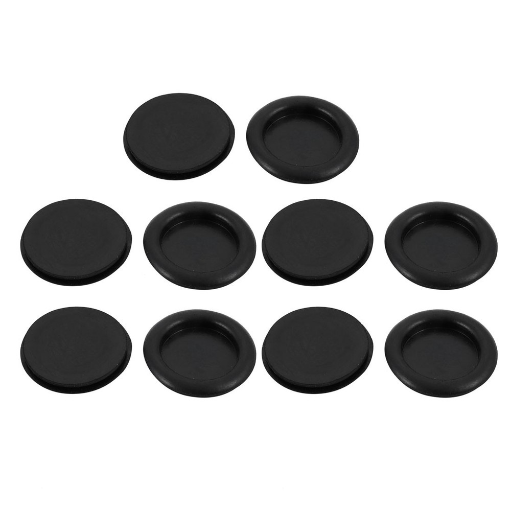 10Pcs 40mm Drill Hole Diameter Electrical Rubber Wire Protection Grommet Gasket
