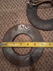 Lot of 2 CHROMALOX 241-054262-010 A-30 RING, HEATER ELEMENT, 240V, 550W