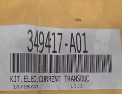 Allen Bradley Power Flex 700 Frame 5 CT Kit, SK-G9-CT1-F5, Current Transducer