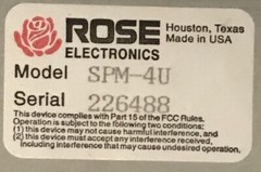 Rose Electronics SPM-4U ServeView + CPU Access Controller W/ Adapter & Bracket