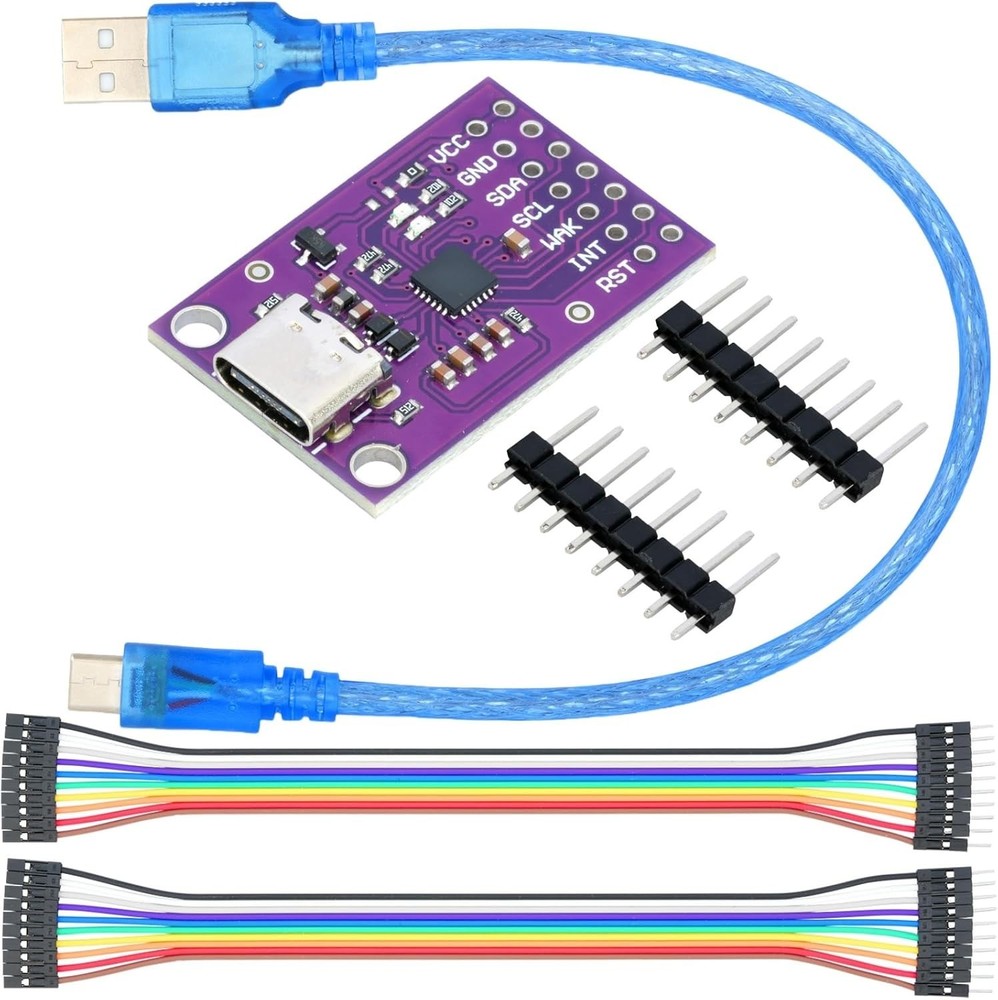 MTDELE CP2112 Debug Board Tyce-C USB to SMBus I2C Communication Module with…