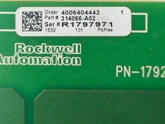 ROCKWELL AUTOMATION 314066-A05 | 179279 INVERTER CIRCUIT BOARD FREE SHIPPING