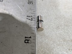 Bussmann AGA-1/2 Fast-Acting Glass Fuse 1/2A 250V Pack of 5 Electronic