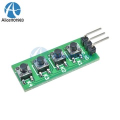 10PCS 4 Buttons KC11B04 Keypad Module Switch Keyboard For Arduino Uno Mega2560