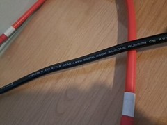 Pair 4 AWG Heat Resistant Wire 200°C 600V Silicone Rubber 2′ Ft High Flexibility