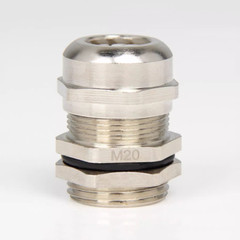 IP68 Copper Nickel Plated Waterproof Seal Cable Gland M12 M14 M16 M18 M20-M64