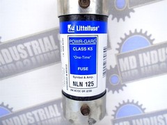 LITTLEFUSE – NLN-125 – L9K09F – POWR-GARD Fast Blow 1-Time Fuse 125A 250 AC/DC