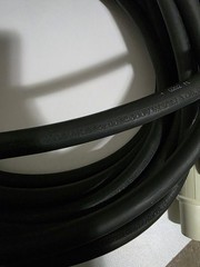 Hubbell 10 Ft Cam Lock Type SC 2/0 Generator Power Feeder Cable Set Of 5