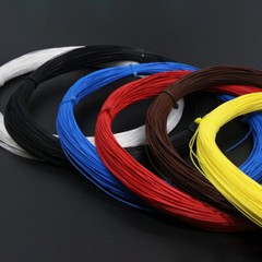 PTFE Cable Wire 0.2mm² Silver-plated Copper Wire Audio Signal Electronic Wire