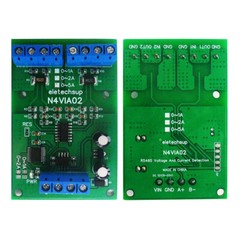 RS485 0-1A 0-30V Current Voltage Collector Voltage Signal Acquisition MODBUS RTU